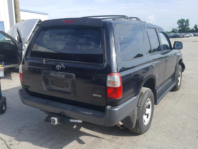 JT3GM84R5W0030926 - 1998 TOYOTA 4RUNNER BLACK photo 4