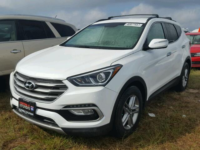 5NMZUDLB8HH047515 - 2017 HYUNDAI SANTA FE S 白色 照片 2
