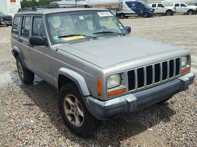 1J4FT48S1YL197795 - 2000 JEEP CHEROKEE S GRAY photo 1