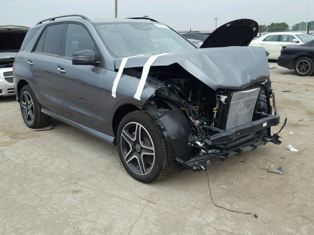 4JGDA5HB5HA991649 - 2017 MERCEDES-BENZ GLE 350 4M GRAY photo 1