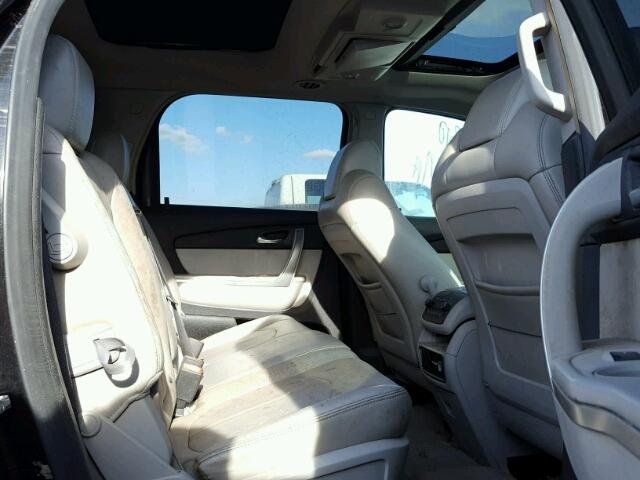 1GKER237X8J157612 - 2008 GMC ACADIA SLT შავი ფოტო 6