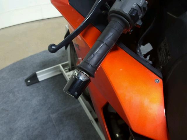 JKAZXCE159A024060 - 2009 KAWASAKI ZX1000 ORANGE photo 15