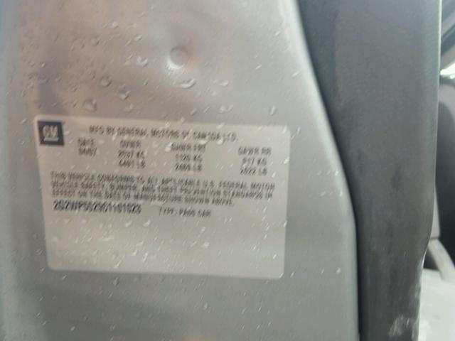 2G2WP552981101023 - 2008 PONTIAC GRAND PRIX Boz foto 10