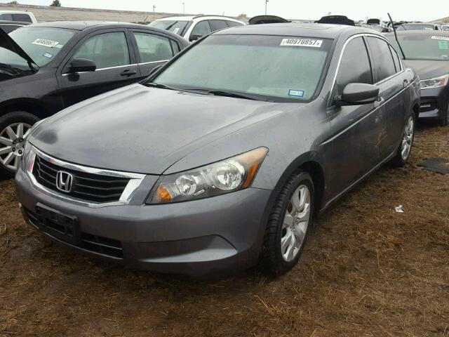 1HGCP26879A177865 - 2009 HONDA ACCORD EXL GRAY photo 2