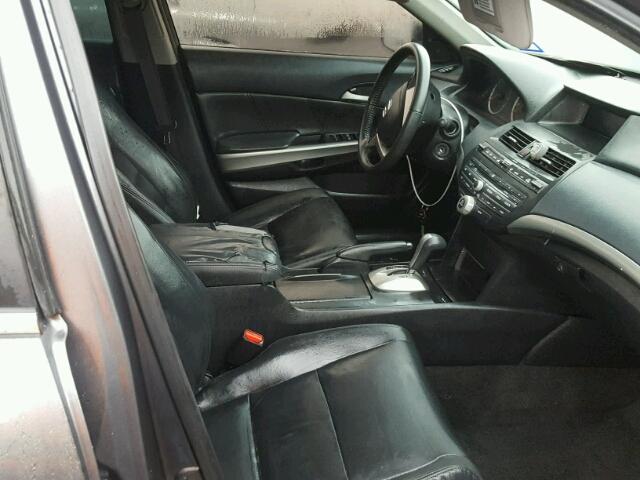 1HGCP26879A177865 - 2009 HONDA ACCORD EXL GRAY photo 5