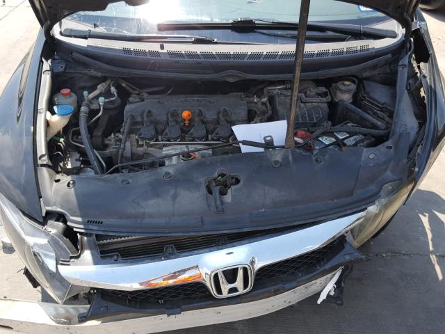 1HGFA16959L014881 - 2009 HONDA CIVIC EXL 黑色 照片 7