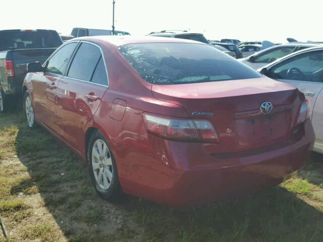 4T1BE46K29U313787 - 2009 TOYOTA CAMRY RED photo 3