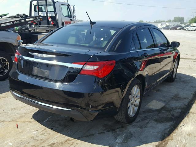 1C3BC1FB3BN542475 - 2011 CHRYSLER 200 TOURIN BLACK photo 4