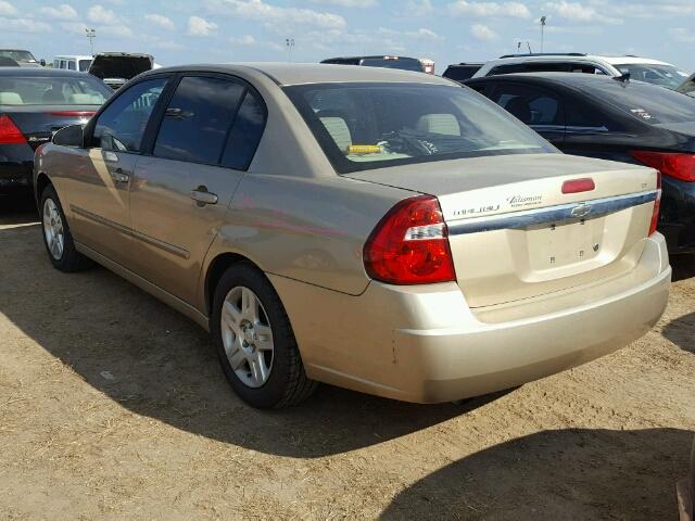 1G1ZT57F97F152333 - 2007 CHEVROLET MALIBU LT BEIGE photo 3