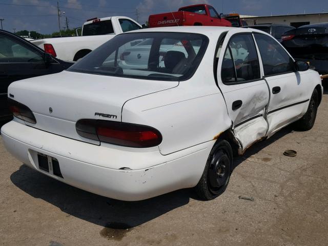 1Y1SK526XSZ058659 - 1995 GEO PRIZM WHITE photo 4