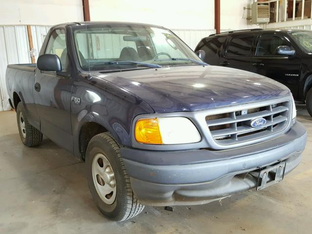 2FTRF17244CA30619 - 2004 FORD F-150 HERI BLUE photo 1