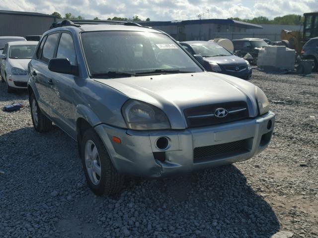 KM8JM12B06U414325 - 2006 HYUNDAI TUCSON GL BLUE photo 1