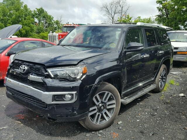 JTEBU5JR4J5520189 - 2018 TOYOTA 4RUNNER SR BLACK photo 2