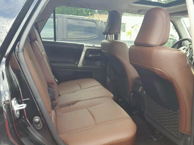 JTEBU5JR4J5520189 - 2018 TOYOTA 4RUNNER SR BLACK photo 6