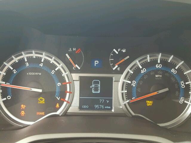 JTEBU5JR4J5520189 - 2018 TOYOTA 4RUNNER SR BLACK photo 8