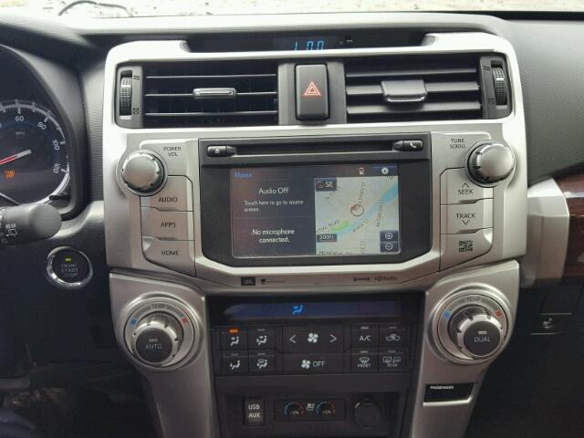 JTEBU5JR4J5520189 - 2018 TOYOTA 4RUNNER SR BLACK photo 9