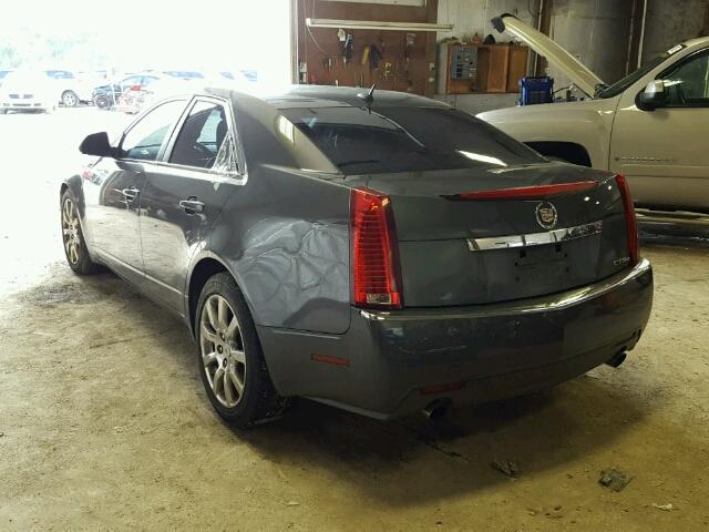 1G6DG577580202487 - 2008 CADILLAC CTS GRAY photo 3