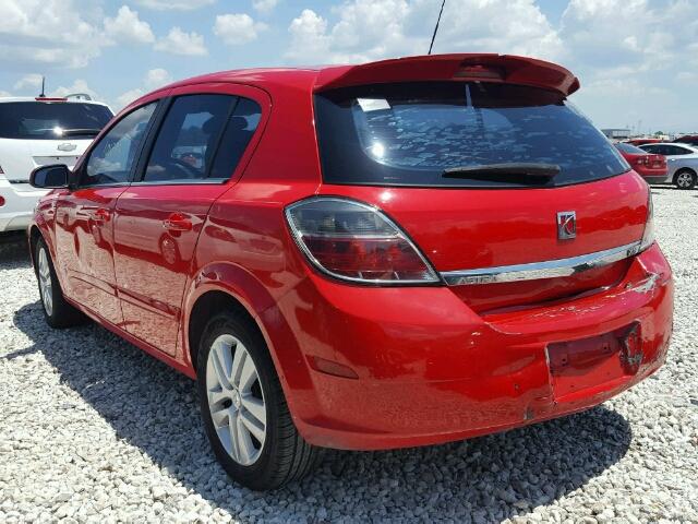 W08AT671X85096286 - 2008 SATURN ASTRA XR RED photo 3