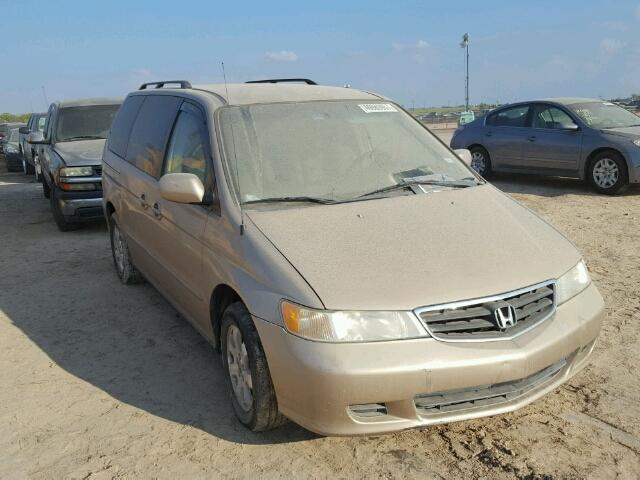 2HKRL18622H553719 - 2002 HONDA ODYSSEY EX TAN photo 1