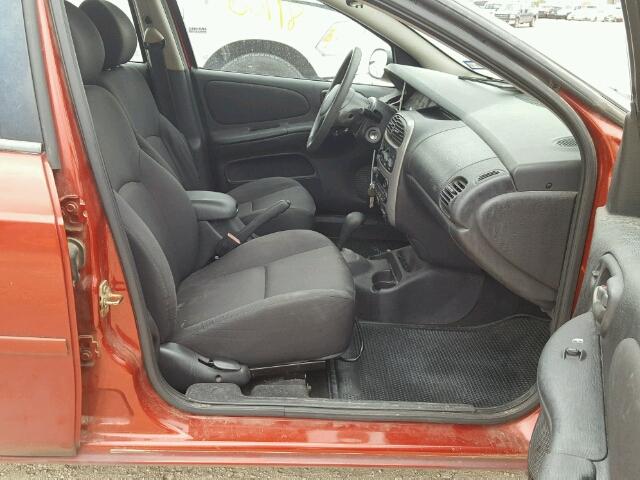 1B3ES56C74D580152 - 2004 DODGE NEON RED photo 6