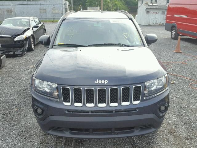 1C4NJDBB6ED567564 - 2014 JEEP COMPASS SP BLUE photo 9