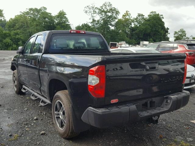 5TFRM5F11HX119137 - 2017 TOYOTA TUNDRA DOU BLACK photo 3