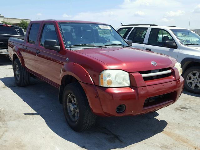 1N6ED27T14C468567 - 2004 NISSAN FRONTIER C RED photo 1