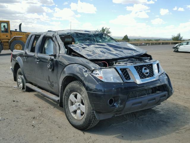 1N6AD0EV5CC480680 - 2012 NISSAN FRONTIER S BLACK photo 1