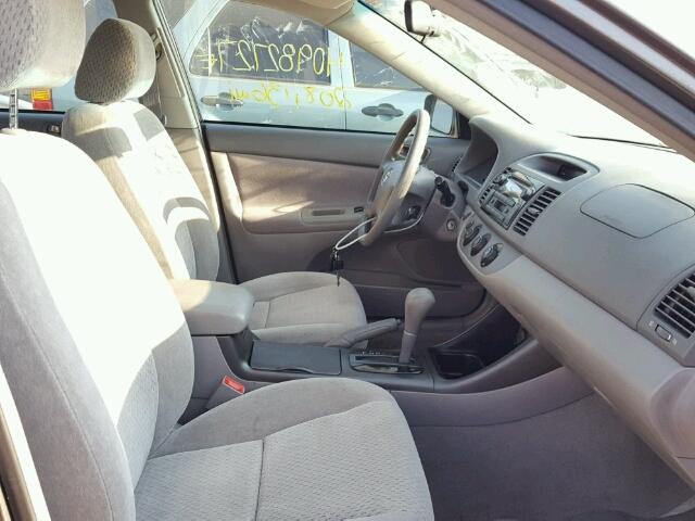 4T1BE32K33U698932 - 2003 TOYOTA CAMRY GRAY photo 5