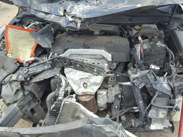 1G11C5SA6DF147370 - 2013 CHEVROLET MALIBU 1LT BLACK photo 7