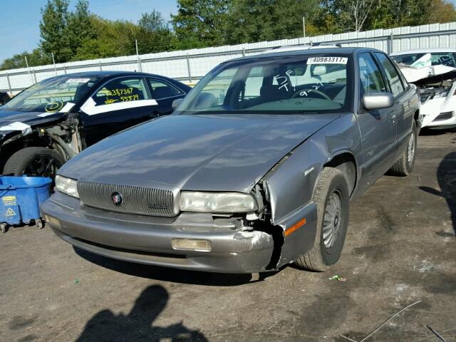 2G4WB52K8T1511797 - 1996 BUICK REGAL GRAY photo 2