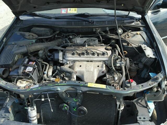 1HGCG56481A101235 - 2001 HONDA ACCORD LX GREEN photo 7