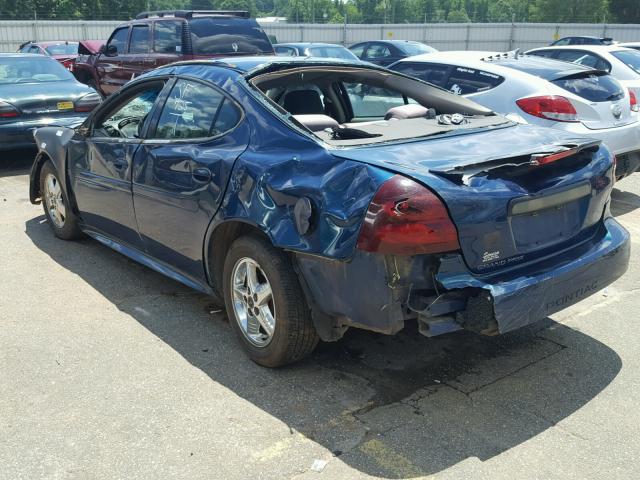 2G2WP522651246018 - 2005 PONTIAC GRAND PRIX ლურჯი ფოტო 3