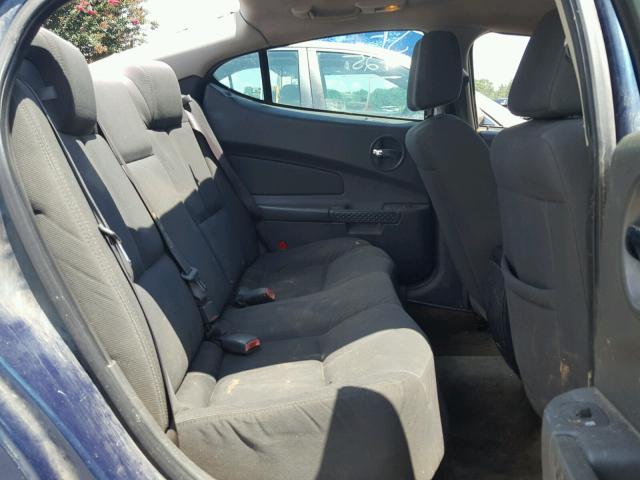 2G2WP522651246018 - 2005 PONTIAC GRAND PRIX ლურჯი ფოტო 6