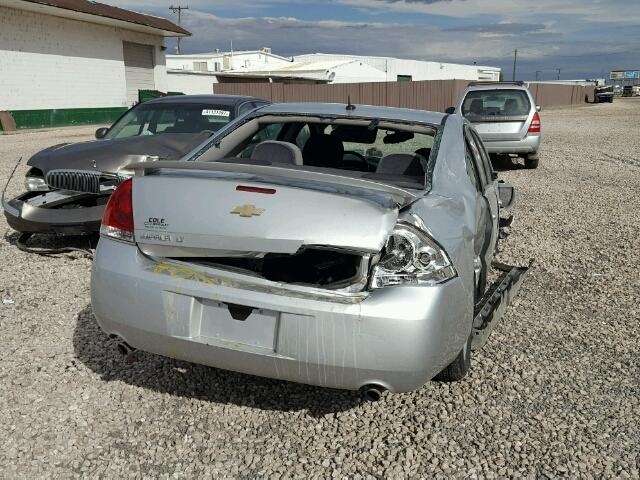 2G1WG5E31C1270832 - 2012 CHEVROLET IMPALA LT SILVER photo 4