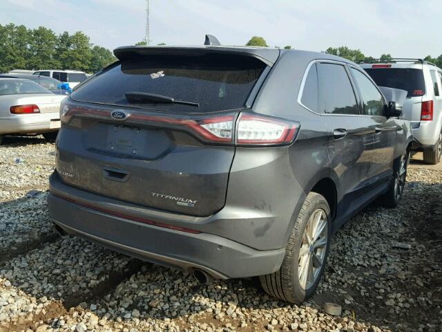 2FMPK4K9XHBB14427 - 2017 FORD EDGE GRAY photo 4