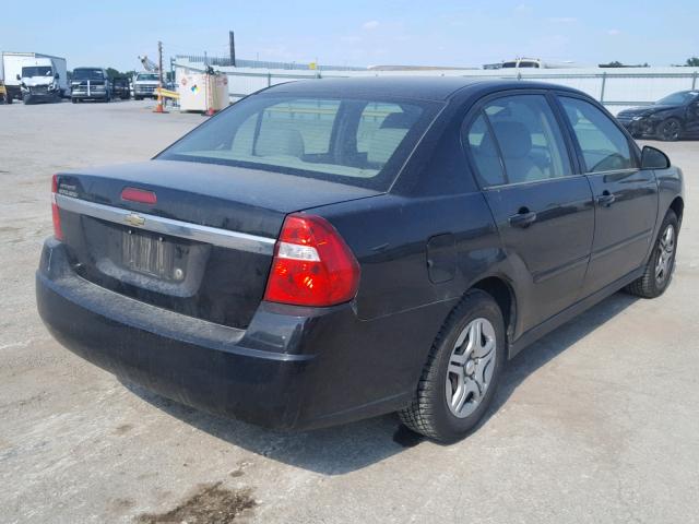 1G1ZS58F77F292317 - 2007 CHEVROLET MALIBU LS 黑色 照片 4