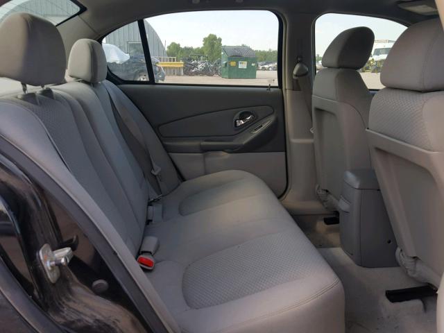 1G1ZS58F77F292317 - 2007 CHEVROLET MALIBU LS 黑色 照片 6