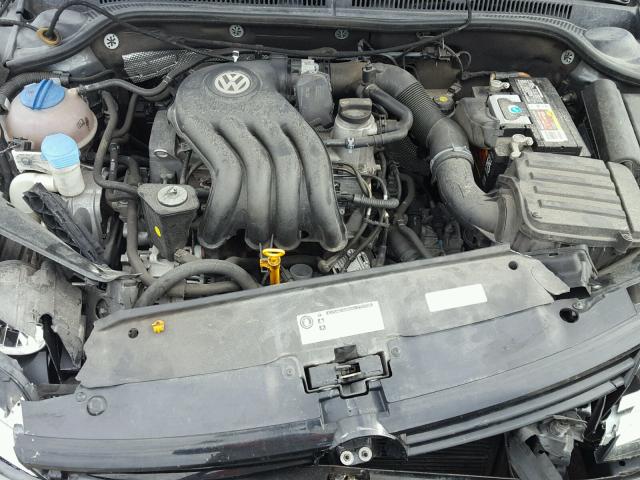 3VW2K7AJ4DM241062 - 2013 VOLKSWAGEN JETTA BASE Մոխրագույն լուսանկար 7