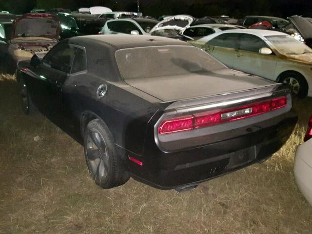 2C3CDYAG6EH204143 - 2014 DODGE CHALLENGER GRAY photo 3