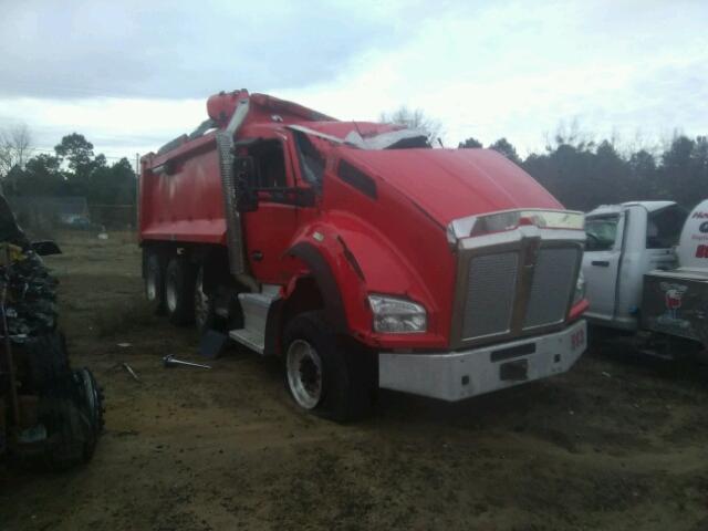 1NKZXPEX3GJ119102 - 2016 KENWORTH CONSTRUCTI RED photo 1