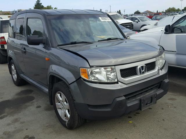 5J6YH187X9L002086 - 2009 HONDA ELEMENT EX GRAY photo 1