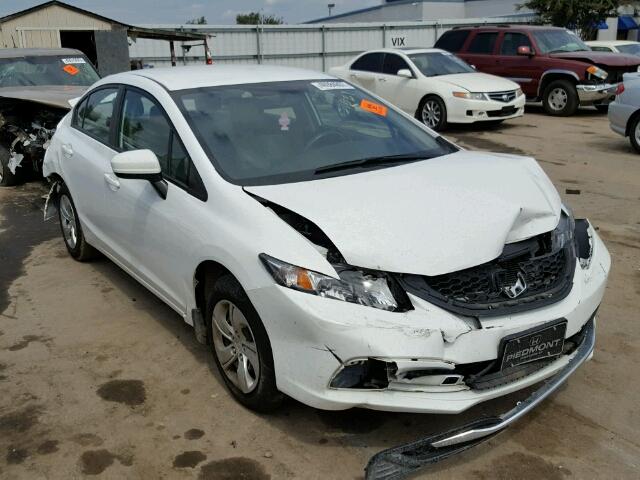 2HGFB2F52FH560174 - 2015 HONDA CIVIC LX WHITE photo 1