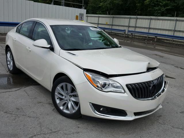 2G4GL5EX7E9192471 - 2014 BUICK REGAL WHITE photo 1