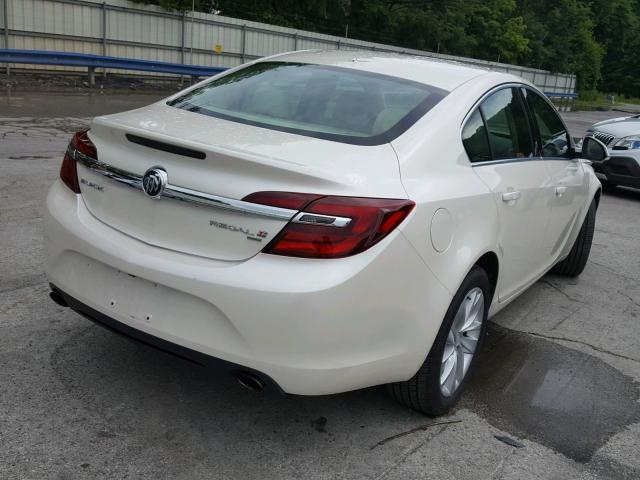 2G4GL5EX7E9192471 - 2014 BUICK REGAL WHITE photo 4