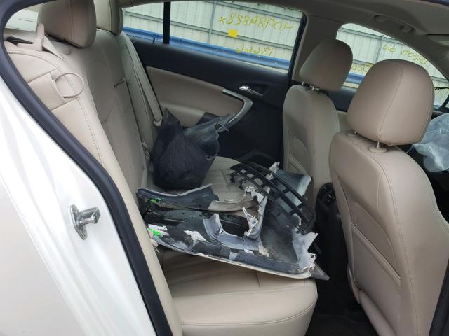 2G4GL5EX7E9192471 - 2014 BUICK REGAL WHITE photo 6