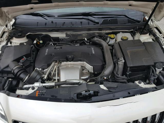 2G4GL5EX7E9192471 - 2014 BUICK REGAL WHITE photo 7