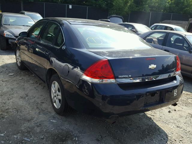 2G1WS58R779297295 - 2007 CHEVROLET IMPALA POL BLUE photo 3