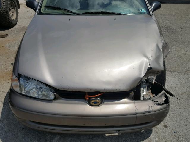 1Y1SK52892Z400989 - 2002 CHEVROLET GEO PRIZM 棕色 照片 7