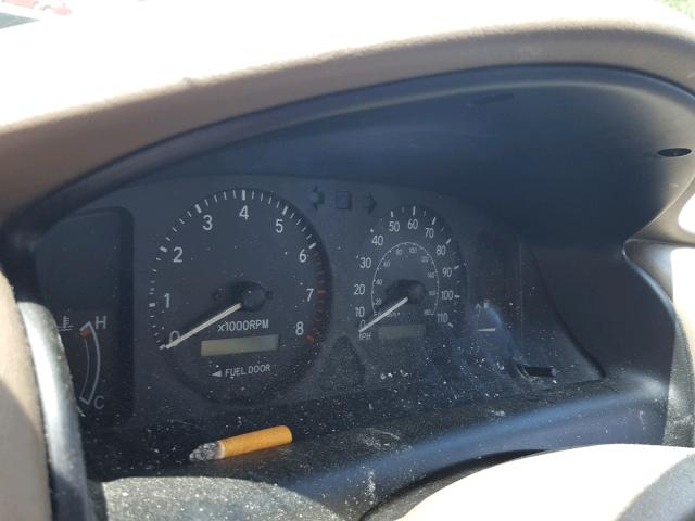 1Y1SK52892Z400989 - 2002 CHEVROLET GEO PRIZM 棕色 照片 8